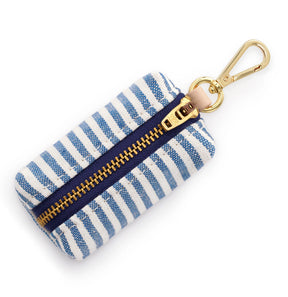 The Foggy Dog - Waste Bag Dispenser Lake Blue Stripe