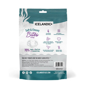 Icelandic+ Soft & Chewy Bites Lamb, Blackberry & Kelp Treats For Dogs