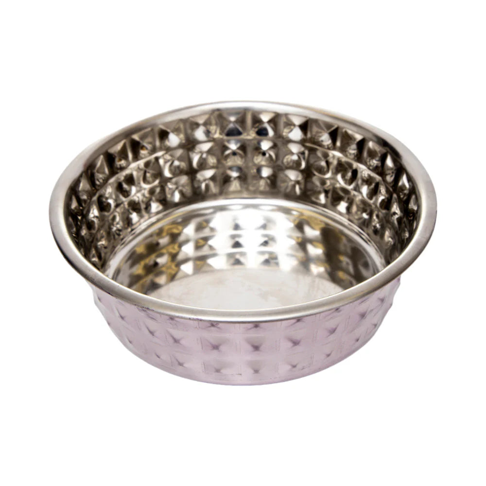 Jojo Modern Pets - Stainess Steel Hammered Dog