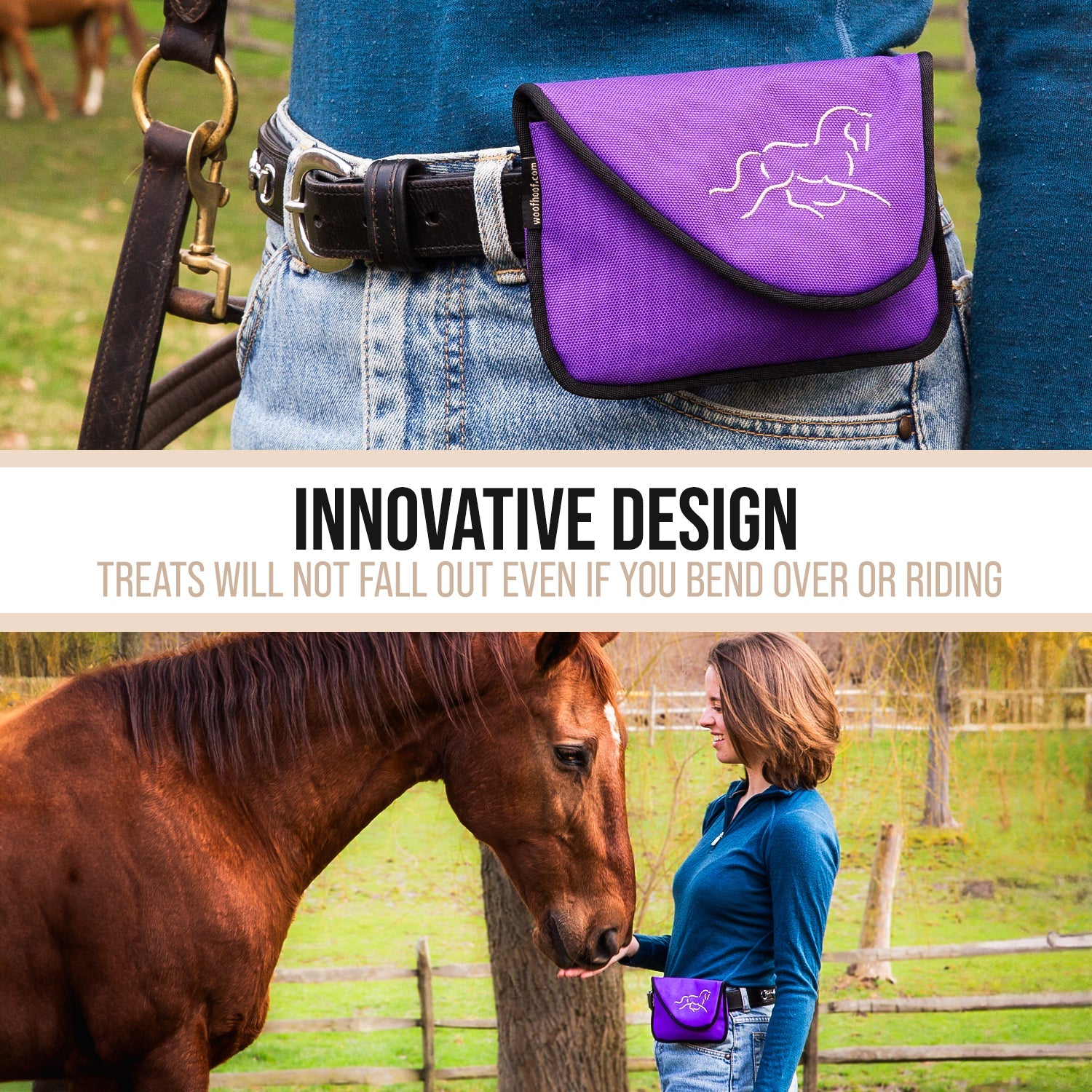 Woofhoof- Horse Treat Pouch