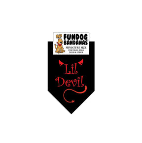 FunDog Bandanas - Dog Bandana Lil Devil