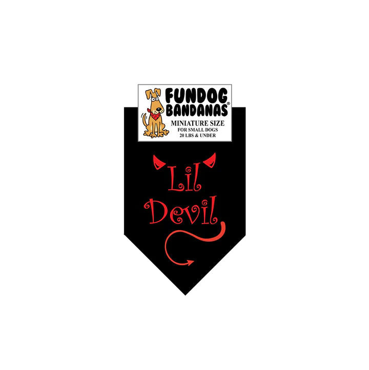 FunDog Bandanas - Dog Bandana Lil Devil