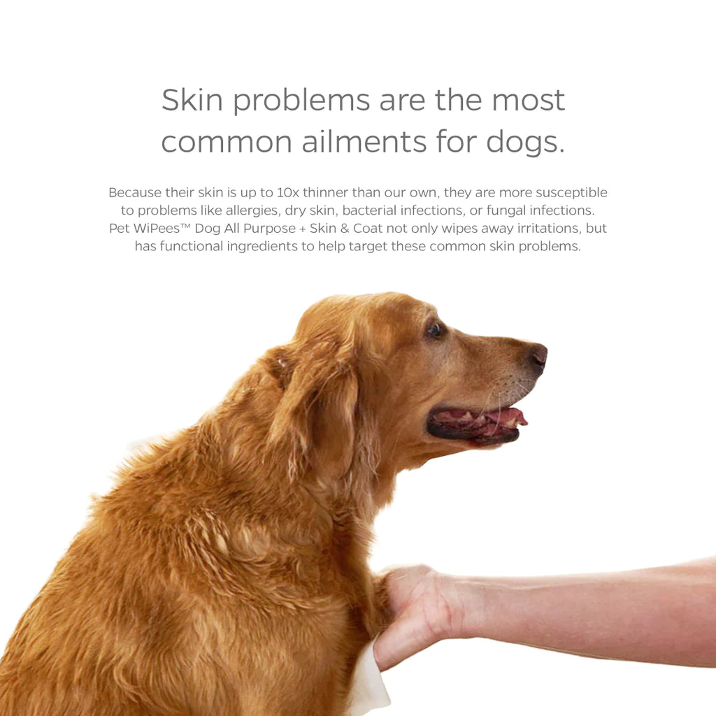 Pet Parents - Pet WiPees Dog All Purpose+ Skin & Coat