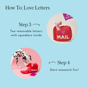 Foggy Dog - Dog Toy Love Letters - Southern Agriculture 