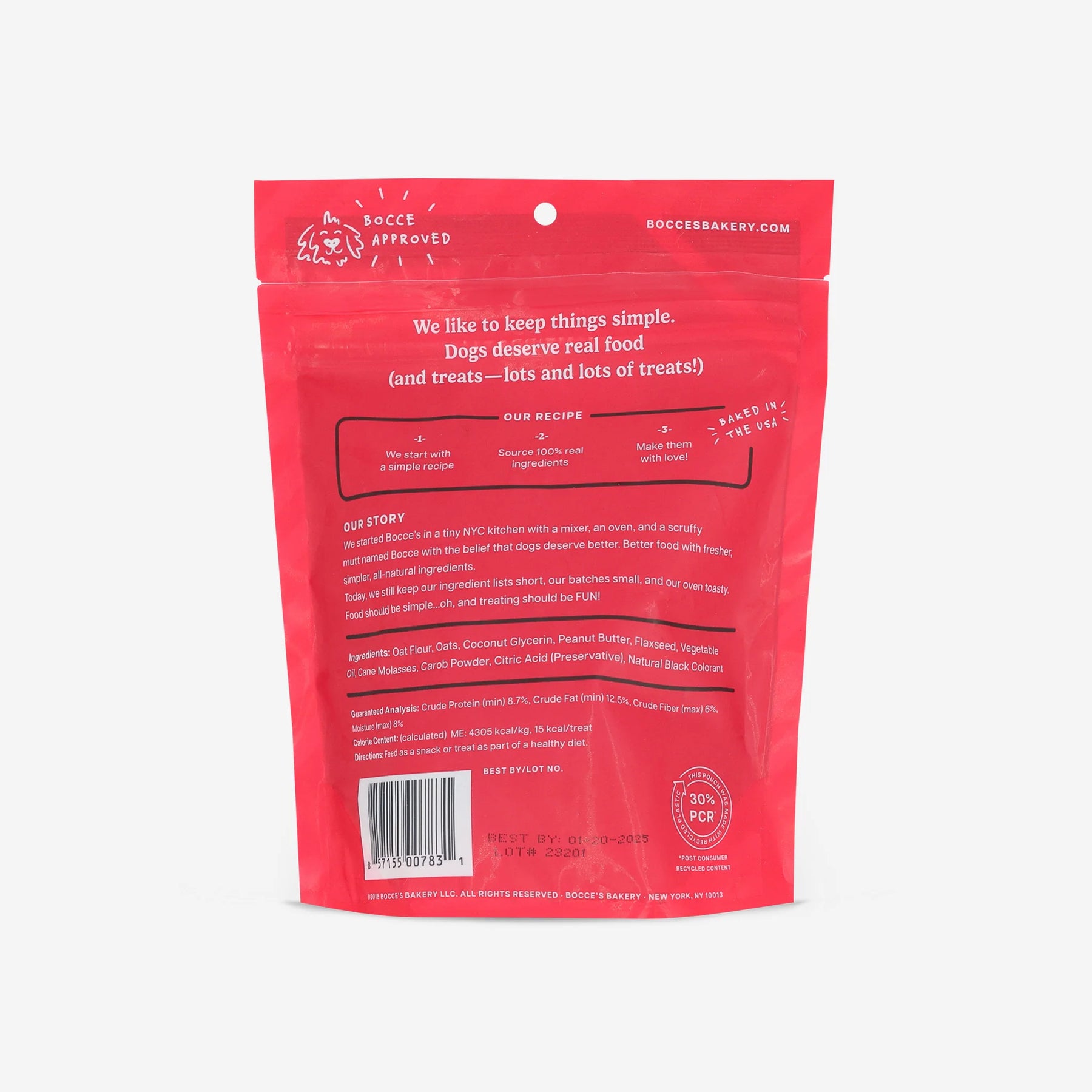 Bocce's Bakery - Lumps Of Coal Soft & Chewy Dog Treats