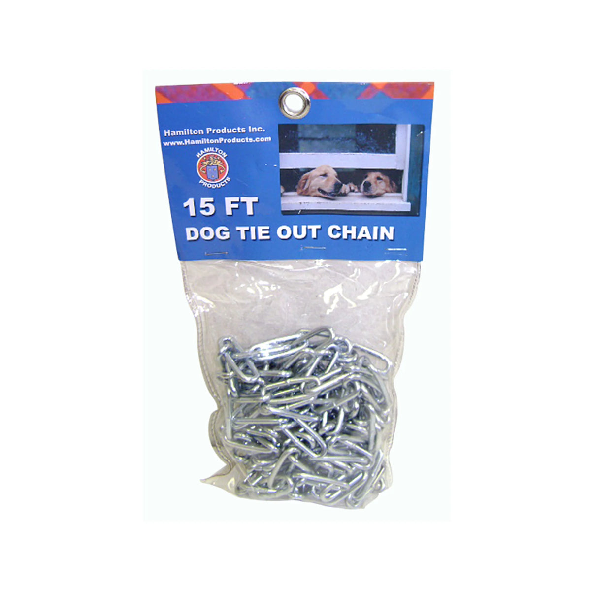 Hamilton - Dog Tie Out Chain in Clear Bag