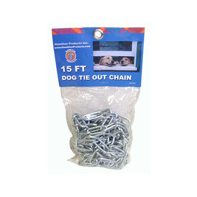 Hamilton - Dog Tie Out Chain in Clear Bag