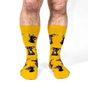 Sock It To Me - Socks I Like Dobermans & Maybe Maybe Three People