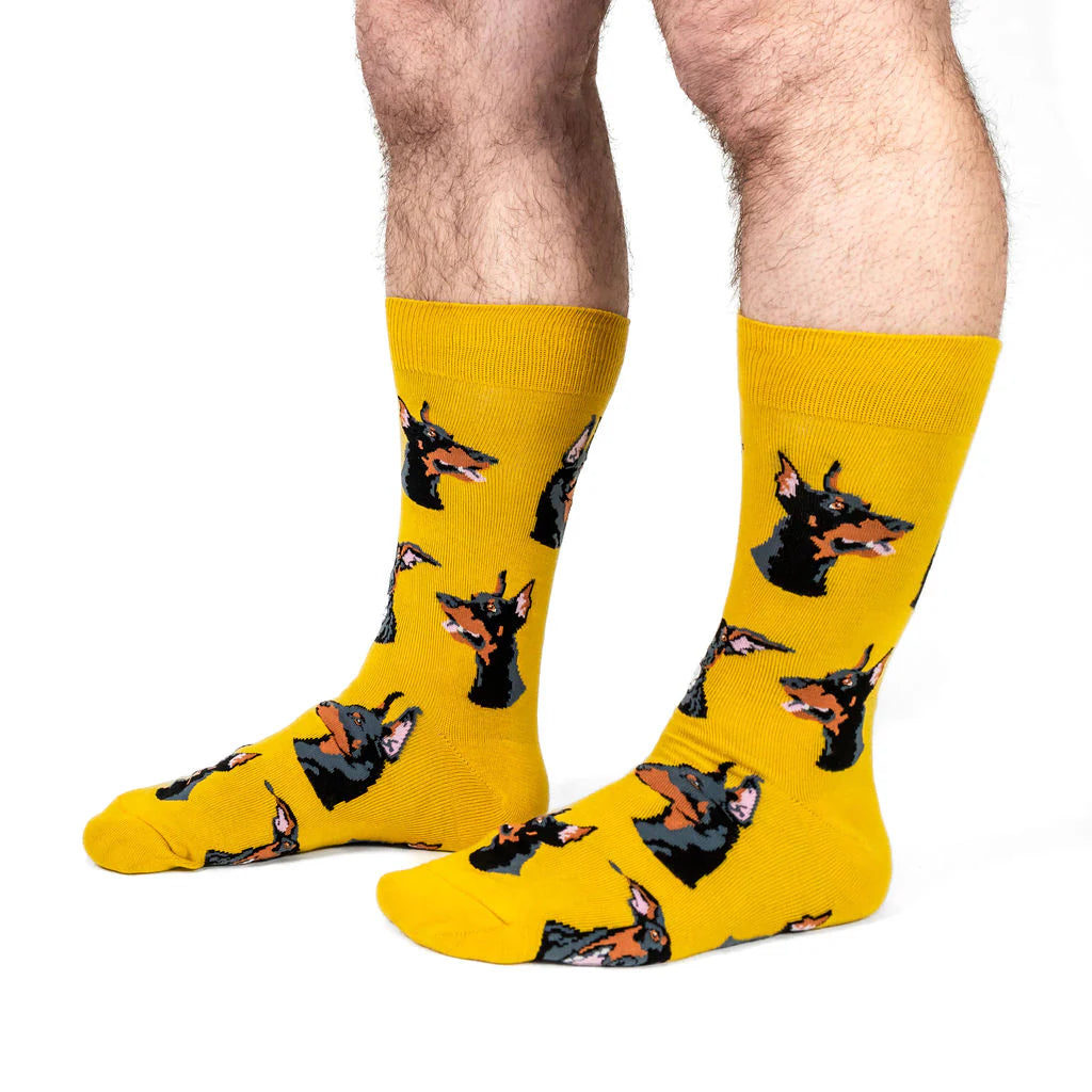 Sock It To Me - Socks I Like Dobermans & Maybe Maybe Three People