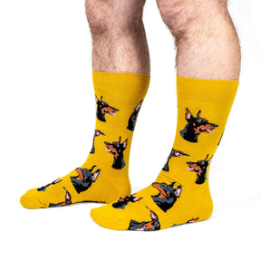 Sock It To Me - Socks I Like Dobermans & Maybe Maybe Three People
