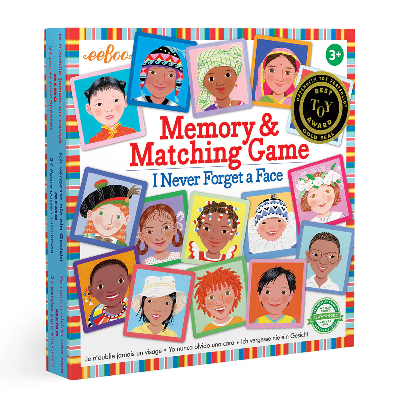 eeBoo - I Never Forget A Face Matching & Memory Game