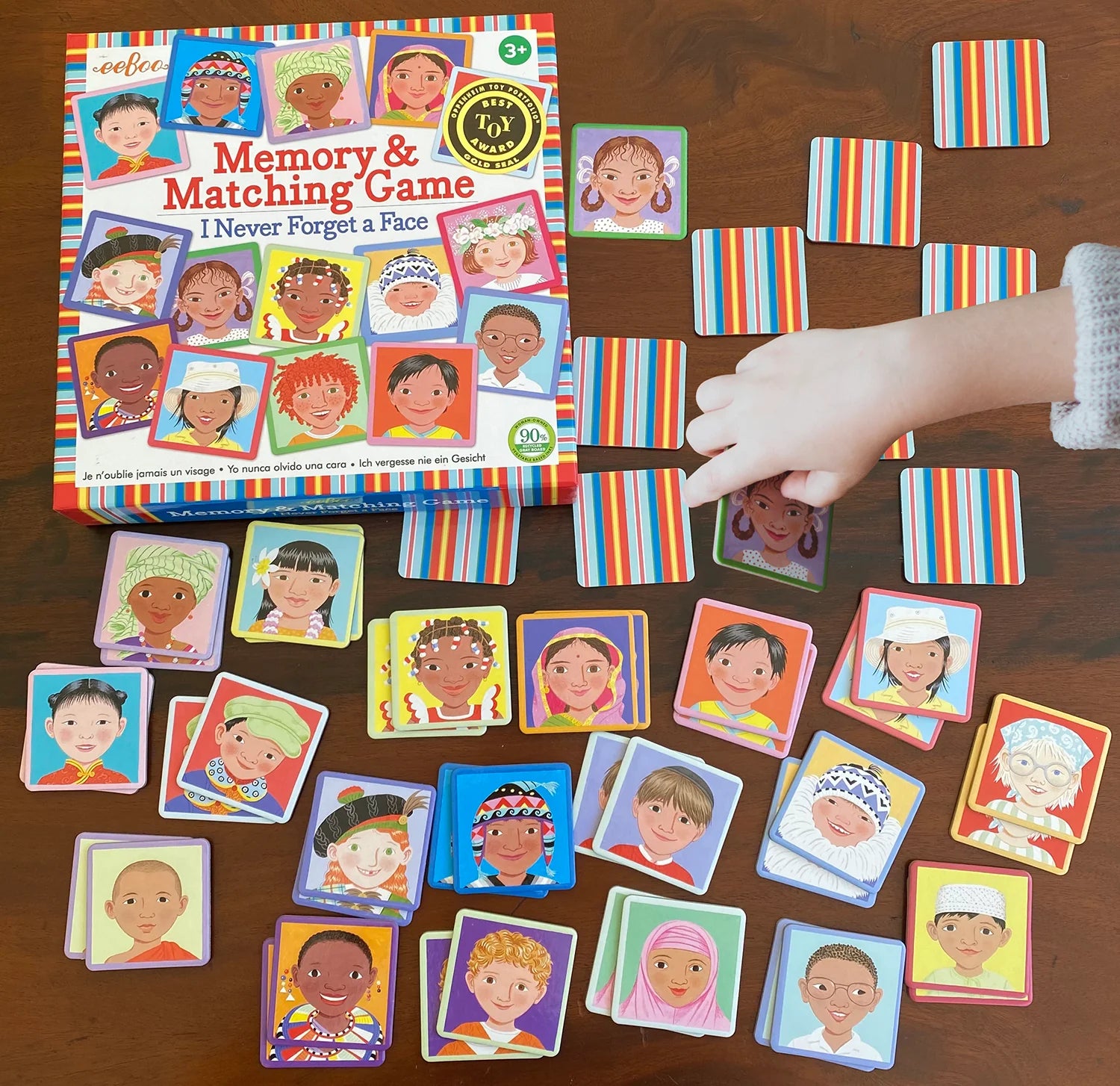 eeBoo - I Never Forget A Face Matching & Memory Game