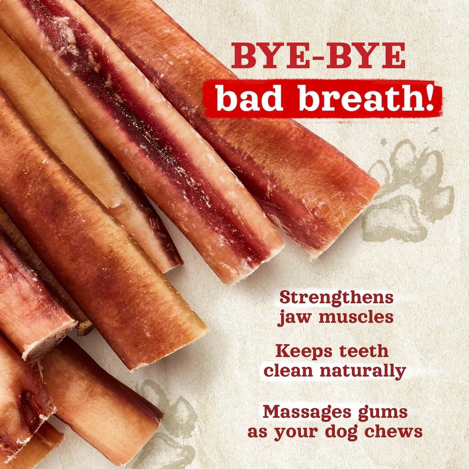 Natural Farm - Bully Sticks Extra Thick 6" Odor Free