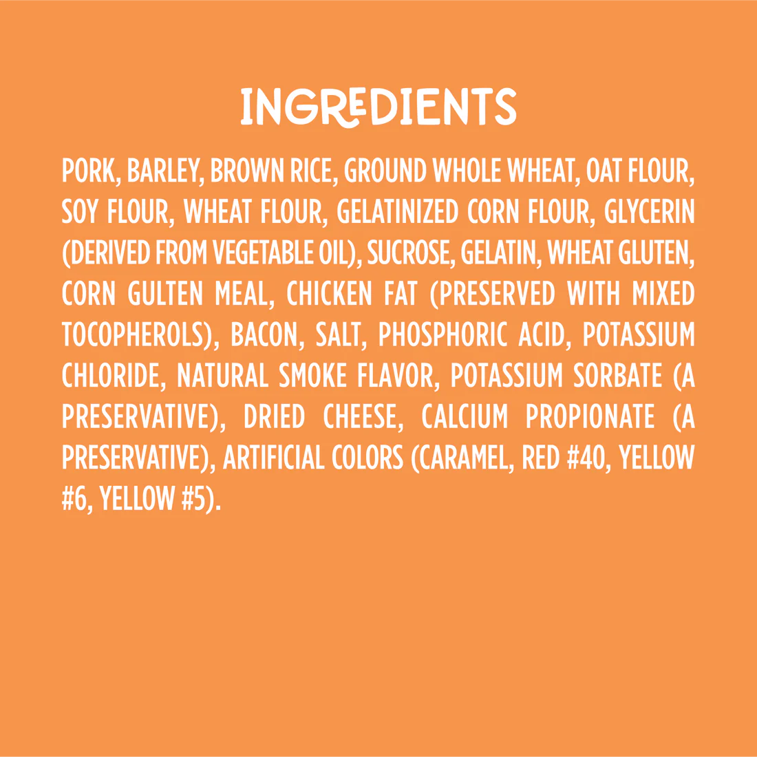 Meaty Treats - Bac'n Creations Bacon Flavor for Dogs - Southern Agriculture 