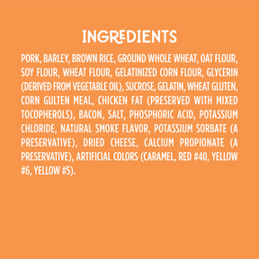 Meaty Treats - Bac'n Creations Bacon Flavor for Dogs - Southern Agriculture 