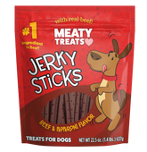 Meaty Treats - Jerky Sticks Beef & Pepperoni Flavor for Dogs - Southern Agriculture 