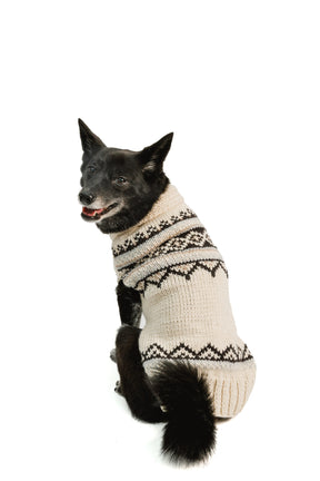 Chilly Dog - Dog Sweater Alpaca Cream Wyatt