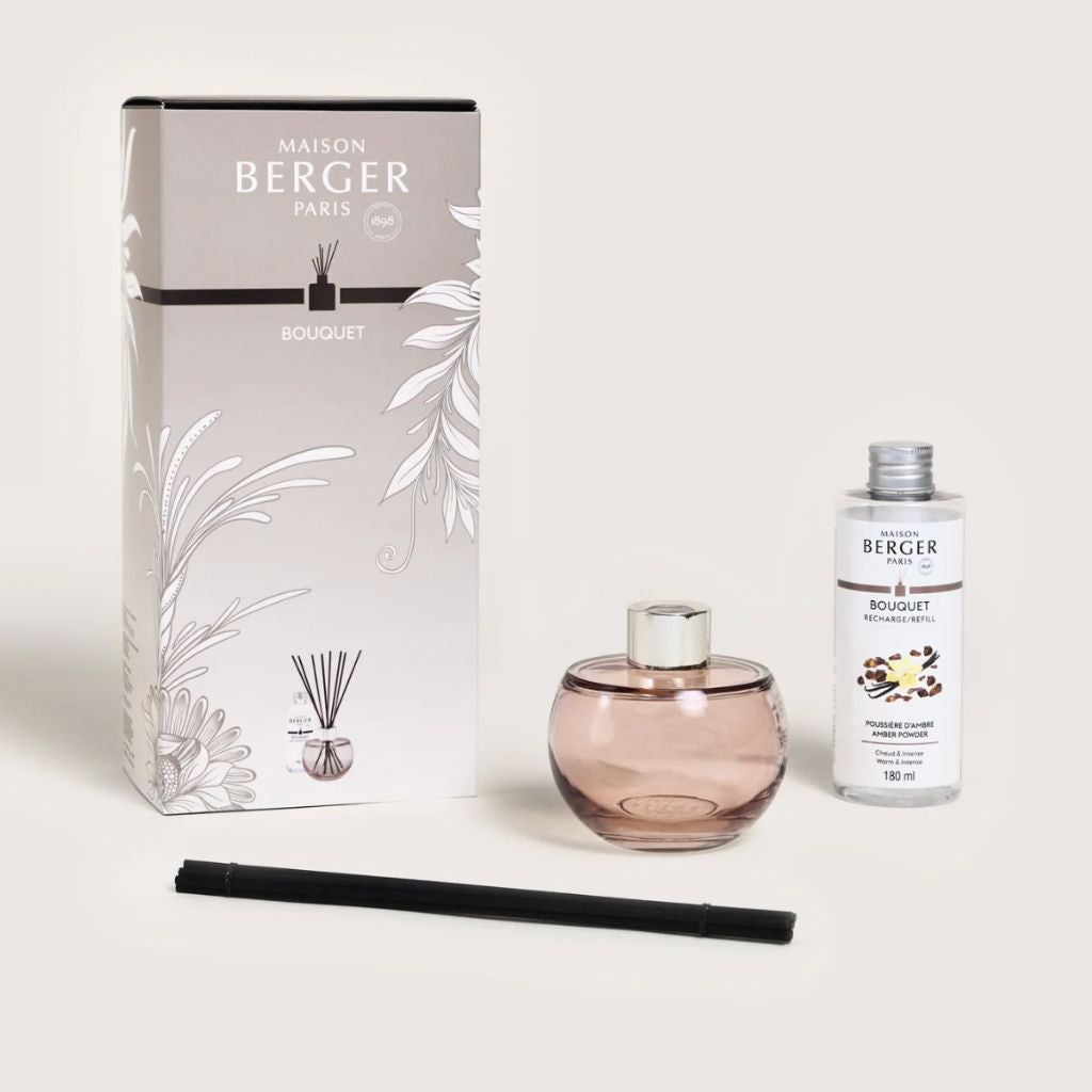 Maison Berger Paris - Reed Diffuser + Refill Gift Set - Amber Powder