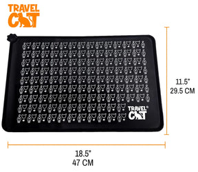 Travel Cat - Feeding Mat For Food & Water "The Nice & Tidy"