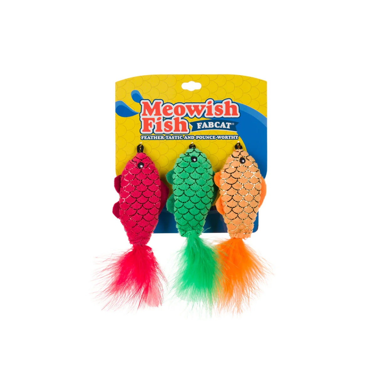 fabdog - Cat Toy Meowish Fish Foodie