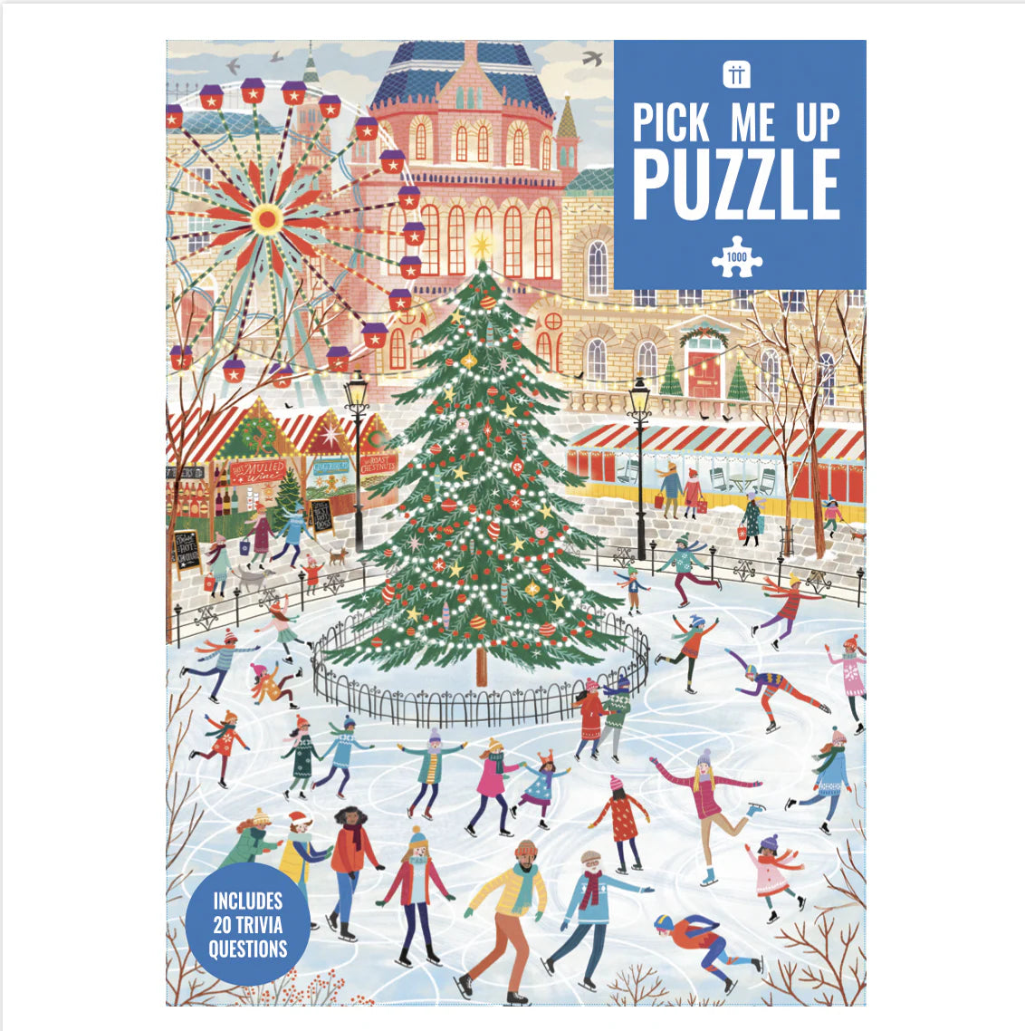 Talking Tables - Puzzle Pick Me Up Ice Skating Christmas