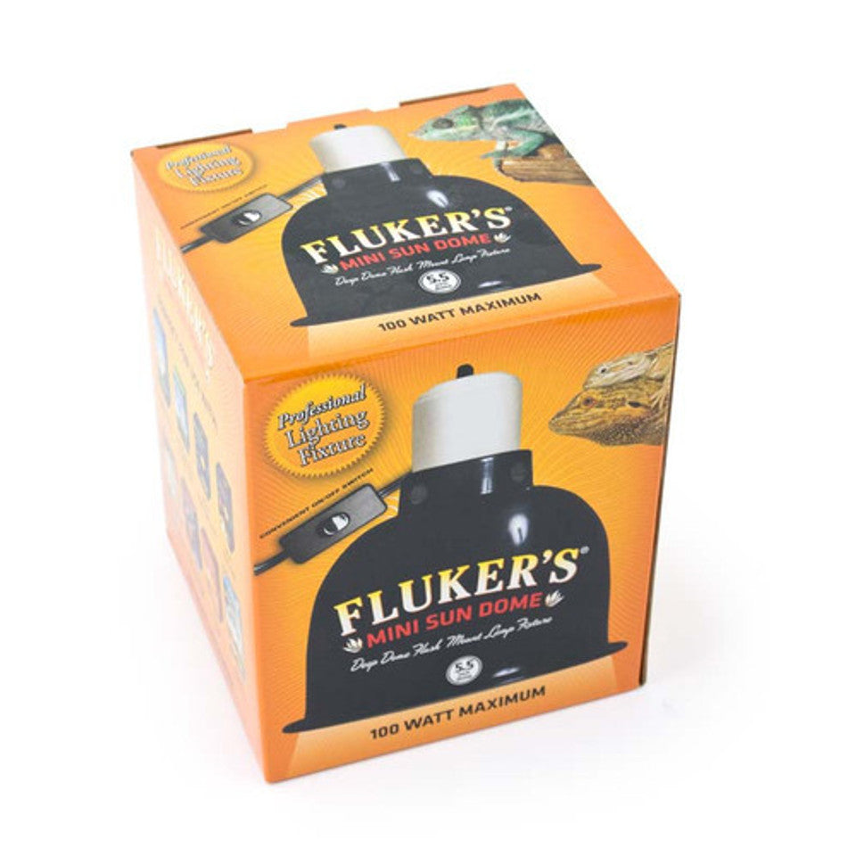 Fluker's - Mini Sun Dome Flush Mount With Switch
