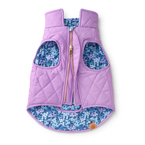 The Foggy Dog - Dog Jacket Mini Meadow Reversible