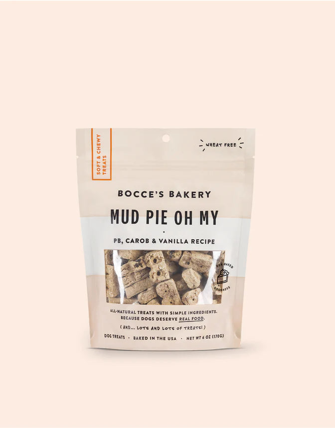 Bocce's Bakery - Mud Pie Soft & Chewy Treats - Southern Agriculture 