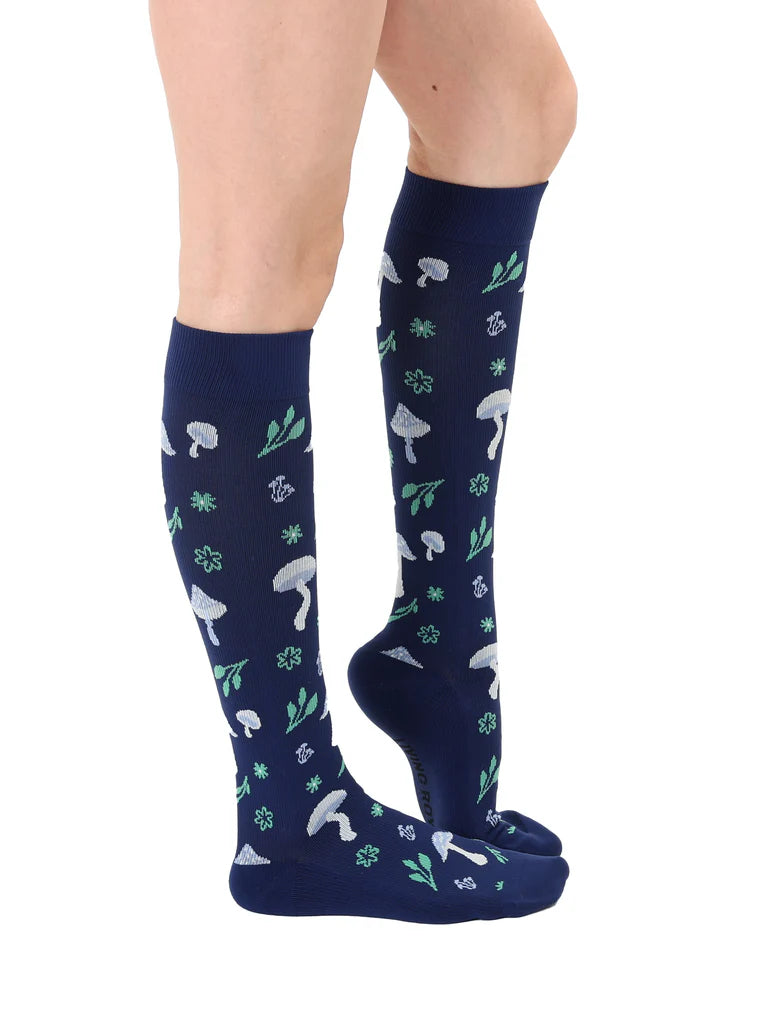 Living Royal - Socks Compression Forest Mushrooms