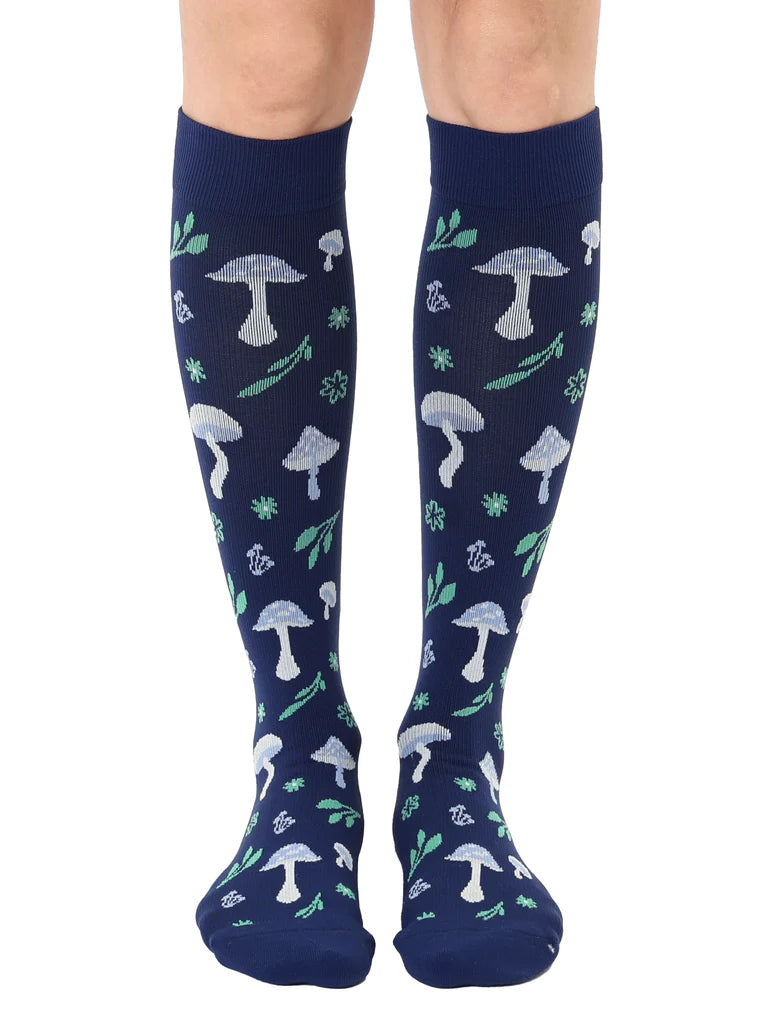 Living Royal - Socks Compression Forest Mushrooms
