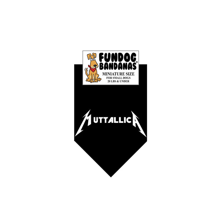 FunDog Bandanas - Dog Bandana MuttallicA