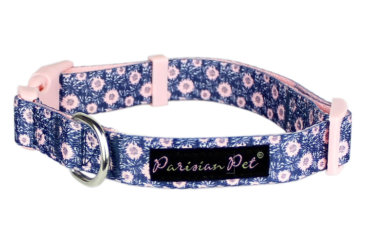 Parisian Pet - Dog Collar Midnight Blossom