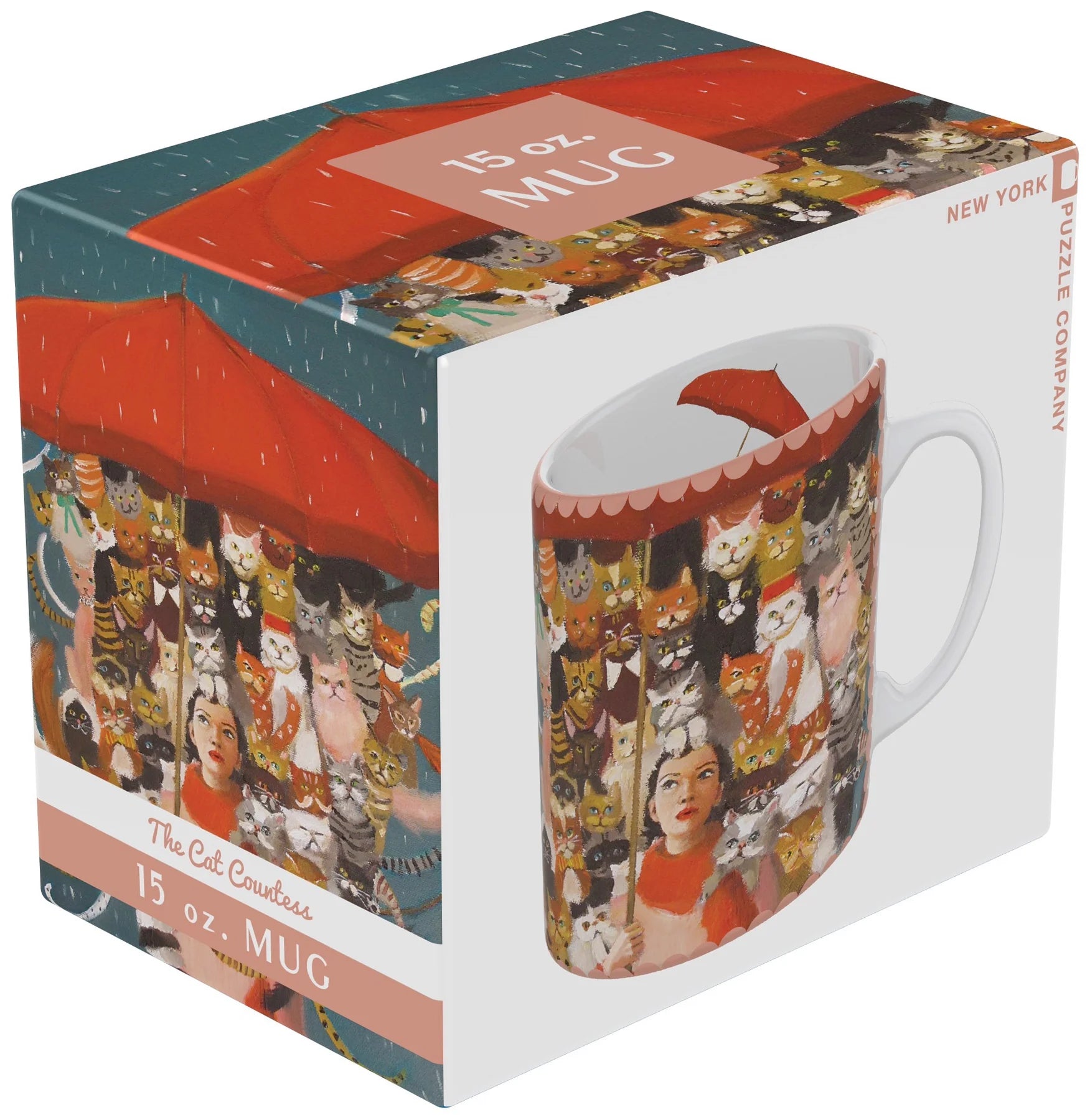 New York Puzzle Co. - Mug Cat Countess