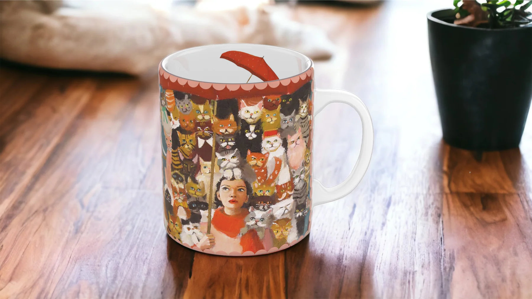 New York Puzzle Co. - Mug Cat Countess