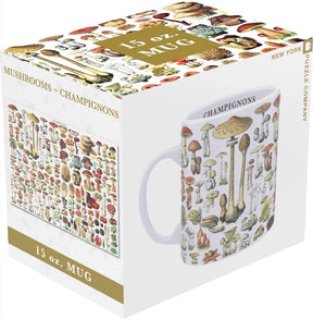 New York Puzzle Co. - Mushrooms Mug