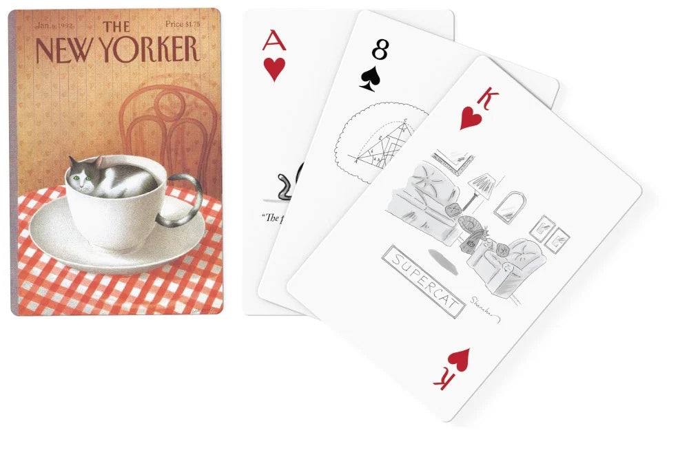 New York Puzzle Co. - Playing Cards Cat Cartoons