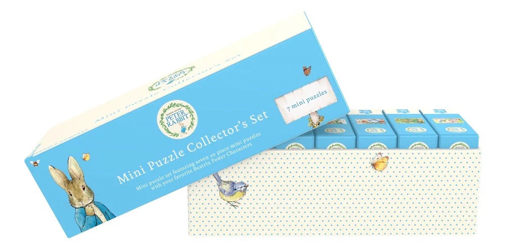 New York Puzzle Co. - Beatrix Potter Collector's Set 7 Mini Puzzles
