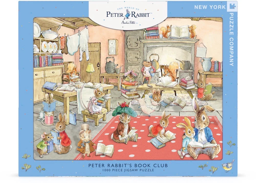 New York Puzzle Co. - Peter Rabbit's Book Club