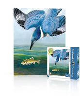 New York Puzzle Company - Puzzle Belted Kingfisher