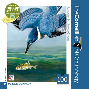 New York Puzzle Company - Puzzle Belted Kingfisher