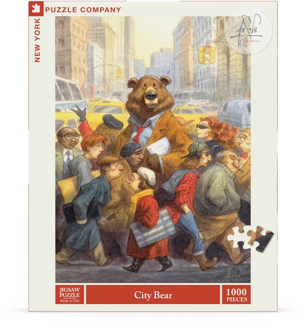 New York Puzzle Co. - City Bear