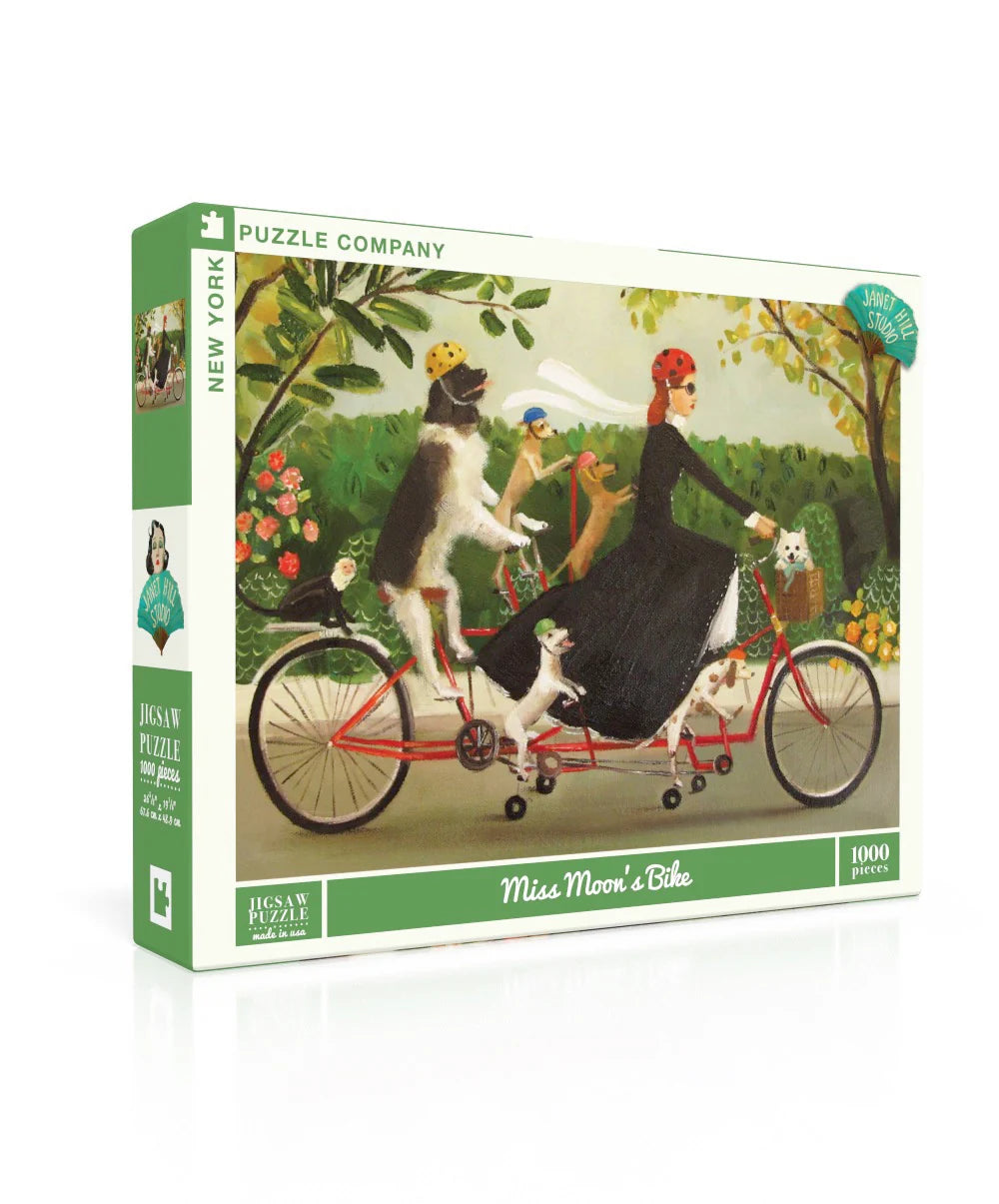 New York Puzzle Co. - Miss Moon Bike