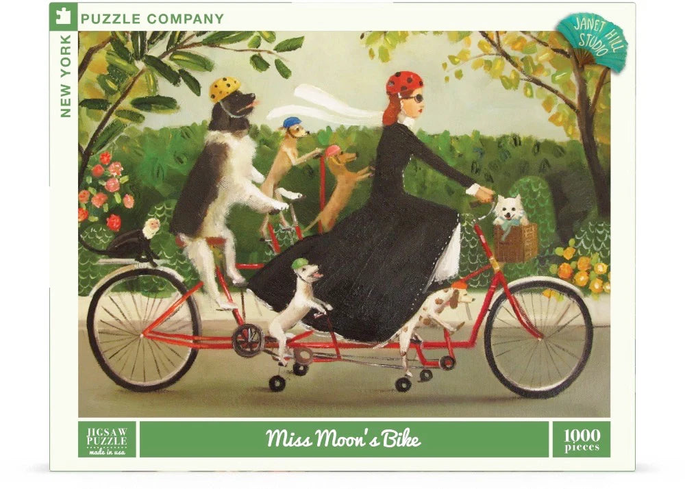 New York Puzzle Co. - Miss Moon Bike
