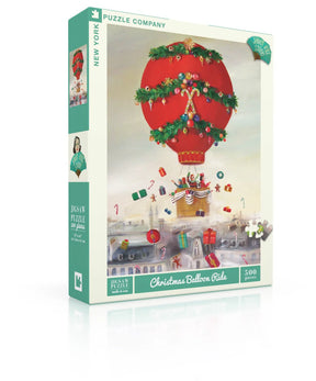 New York Puzzle Co. - Christmas Balloon Ride