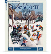 New York Puzzle Co. - Sledding In The Park