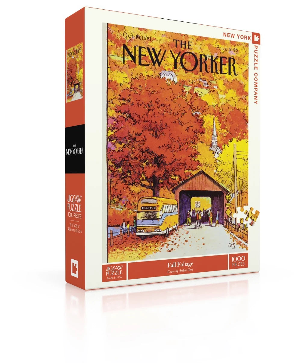 New York Puzzle Company - Puzzle Covered Bridge