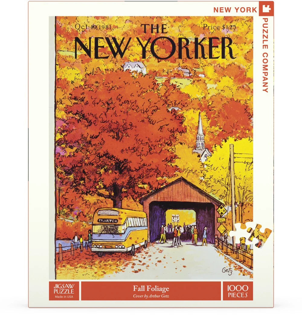 New York Puzzle Company - Puzzle Covered Bridge