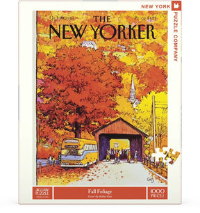 New York Puzzle Company - Puzzle Covered Bridge