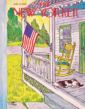 New York Puzzle Company - Puzzle Dog On A Porch