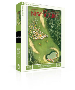 New York Puzzle Company - Puzzle Gathering On The Green